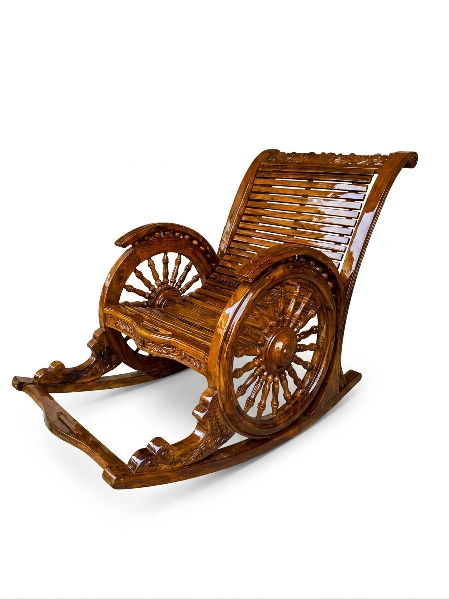 Wheel Rocking Chair